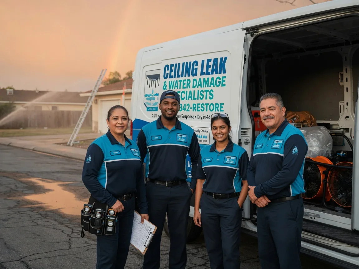 Ceiling Leak Cleanup company in Pomona, MO